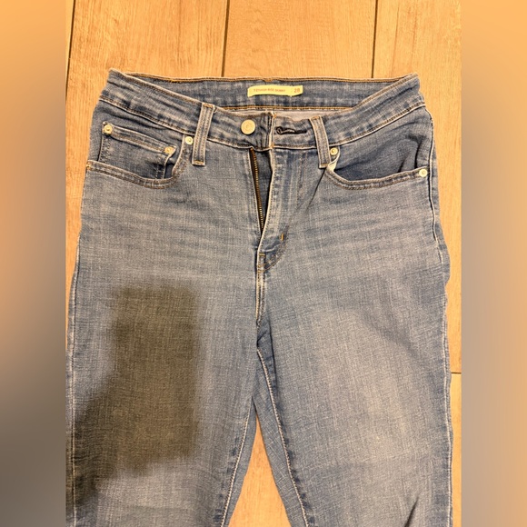 Levis Womens 721 High Rise Skinny Jeans size 28 - Picture 2 of 6